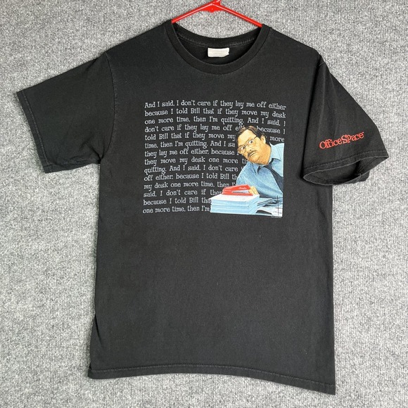 Hanes Other - Vintage 00s Office Space Promo T Shirt 2004 Milton Red Stapler Movie‎ Size Small